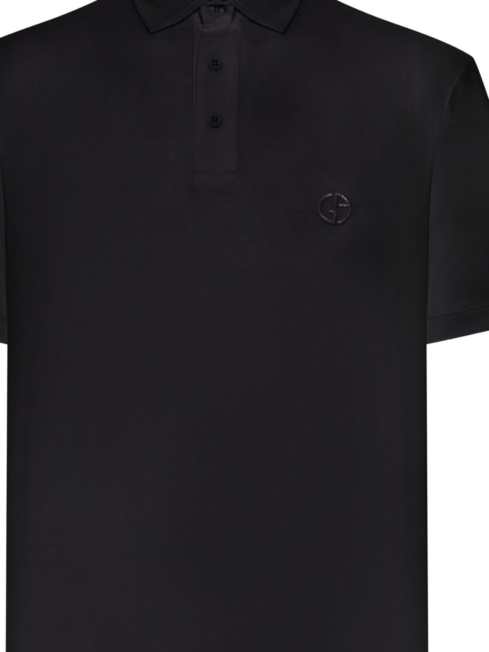 Giorgio Armani Men Interlock Cotton Polo Shirt