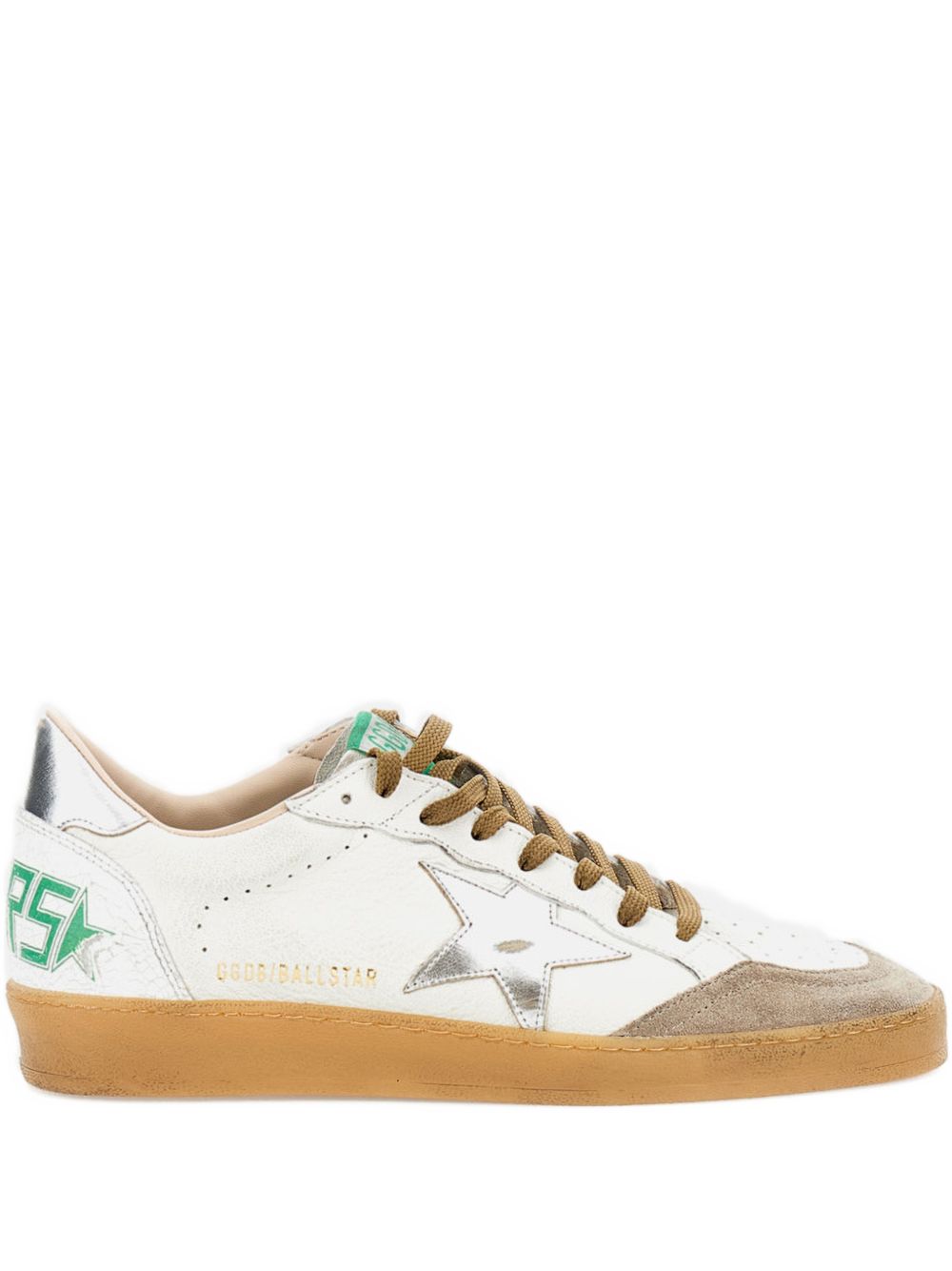 Golden Goose Men Ball Star Leather Sneakers