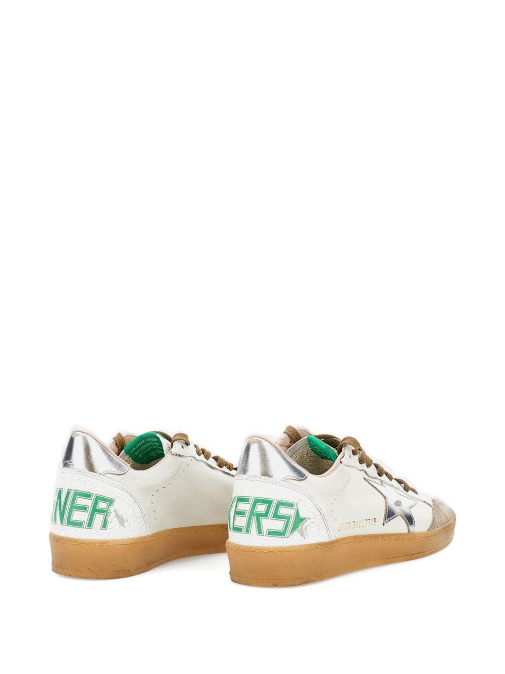 Golden Goose Men Ball Star Leather Sneakers