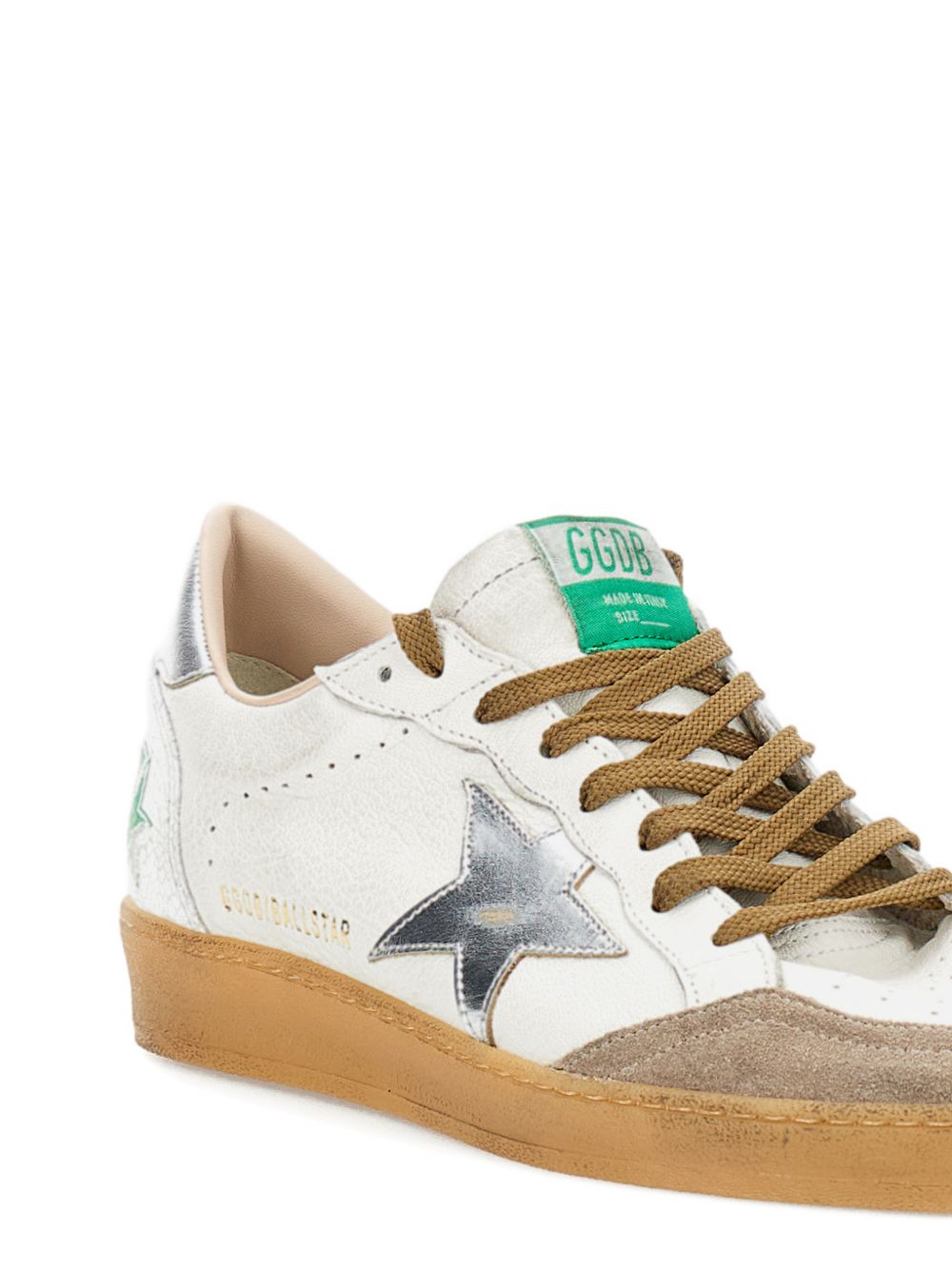 Golden Goose Men Ball Star Leather Sneakers