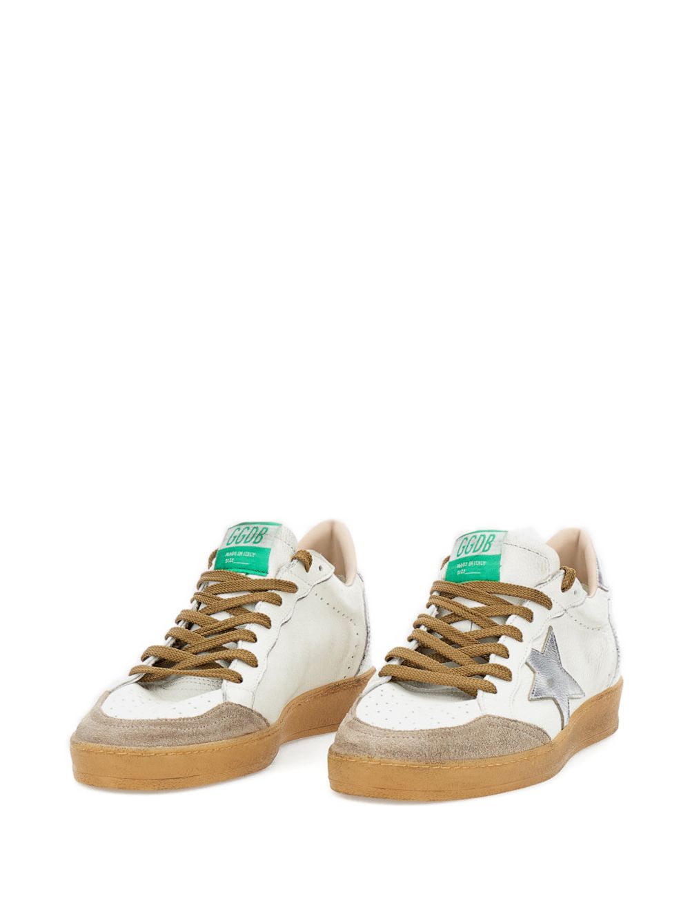 Golden Goose Men Ball Star Leather Sneakers