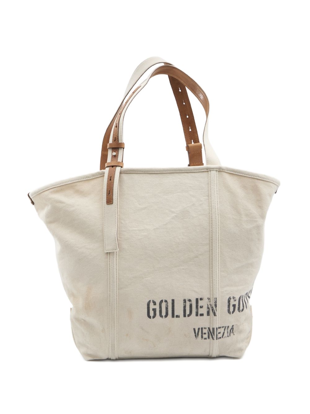 Golden Goose Women 24.7 Canvas Tote Bag