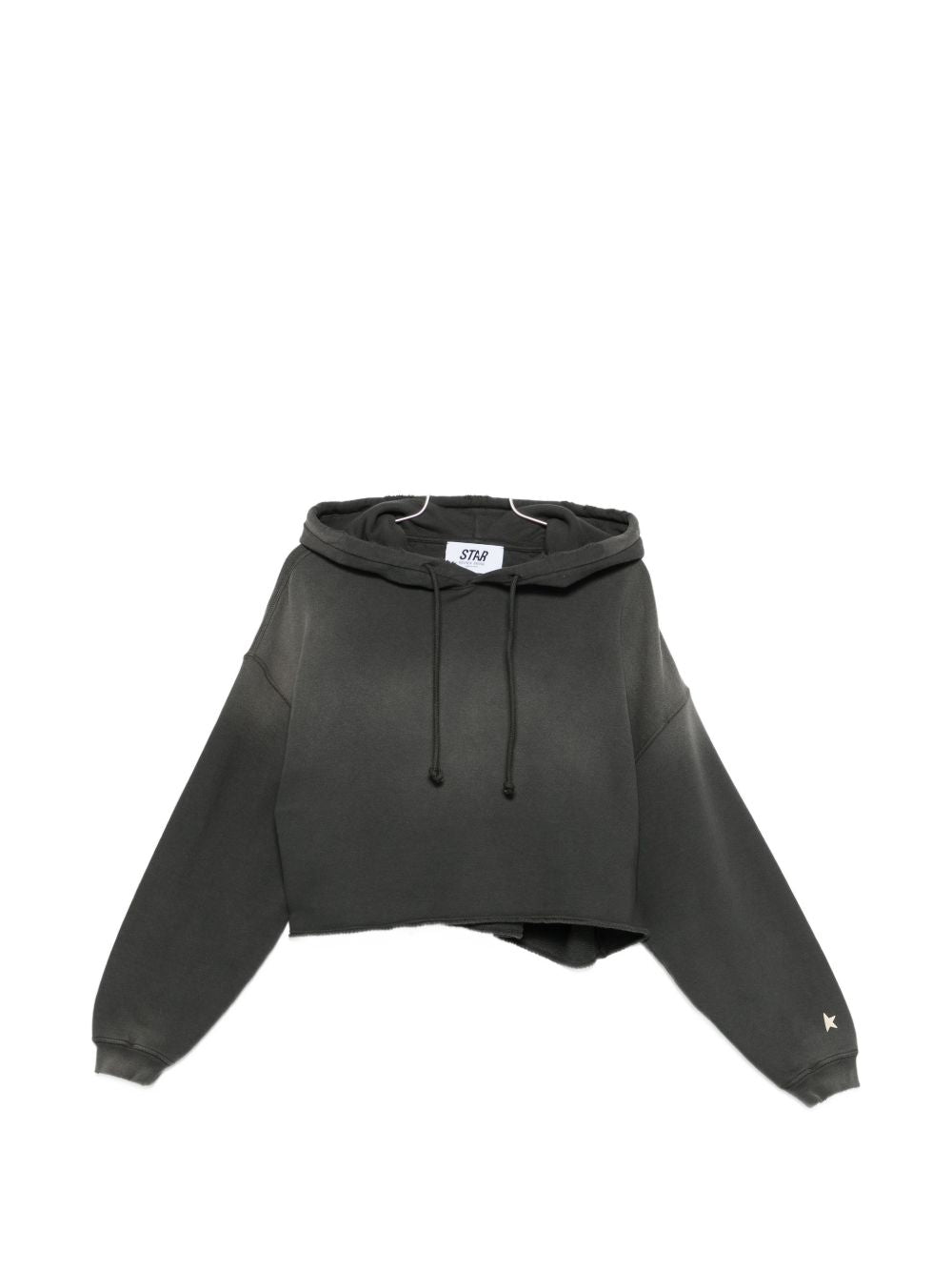Golden Goose Women Cotton Cropped Hoodie