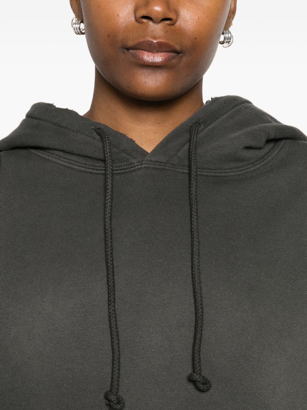 Golden Goose Women Cotton Cropped Hoodie