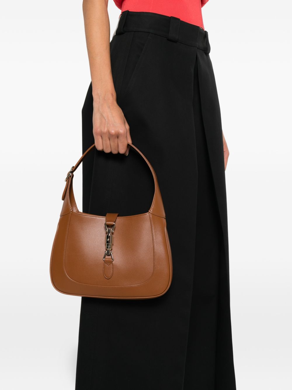 Gucci Women Jackie 1961 Medium Leather Shoulder Bag