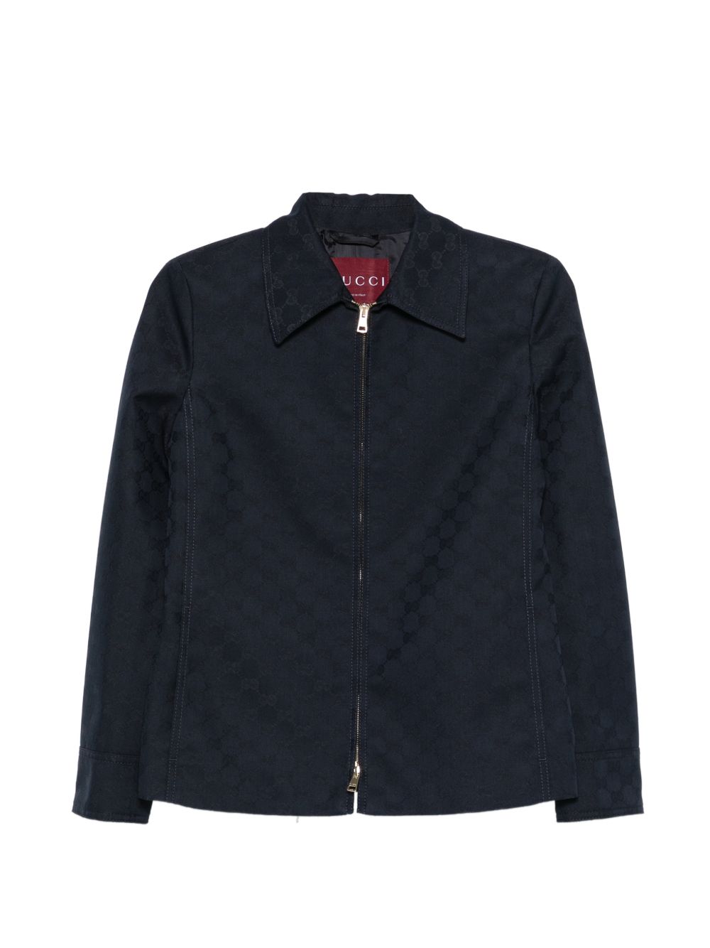 Gucci Women Gg Zipped Jacket