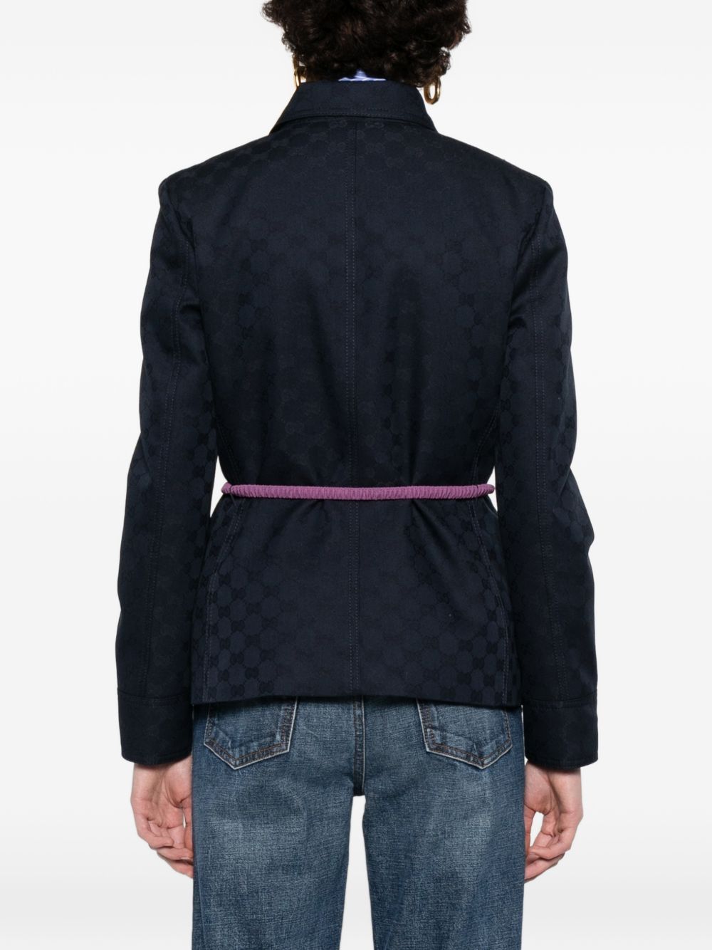 Gucci Women Gg Zipped Jacket