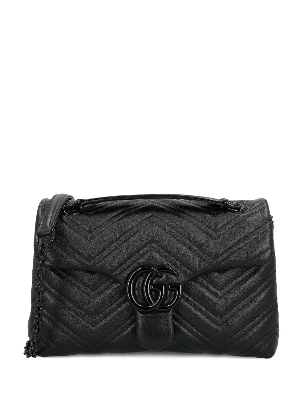 Gucci Women Gg Marmont Leather Shoulder Bag