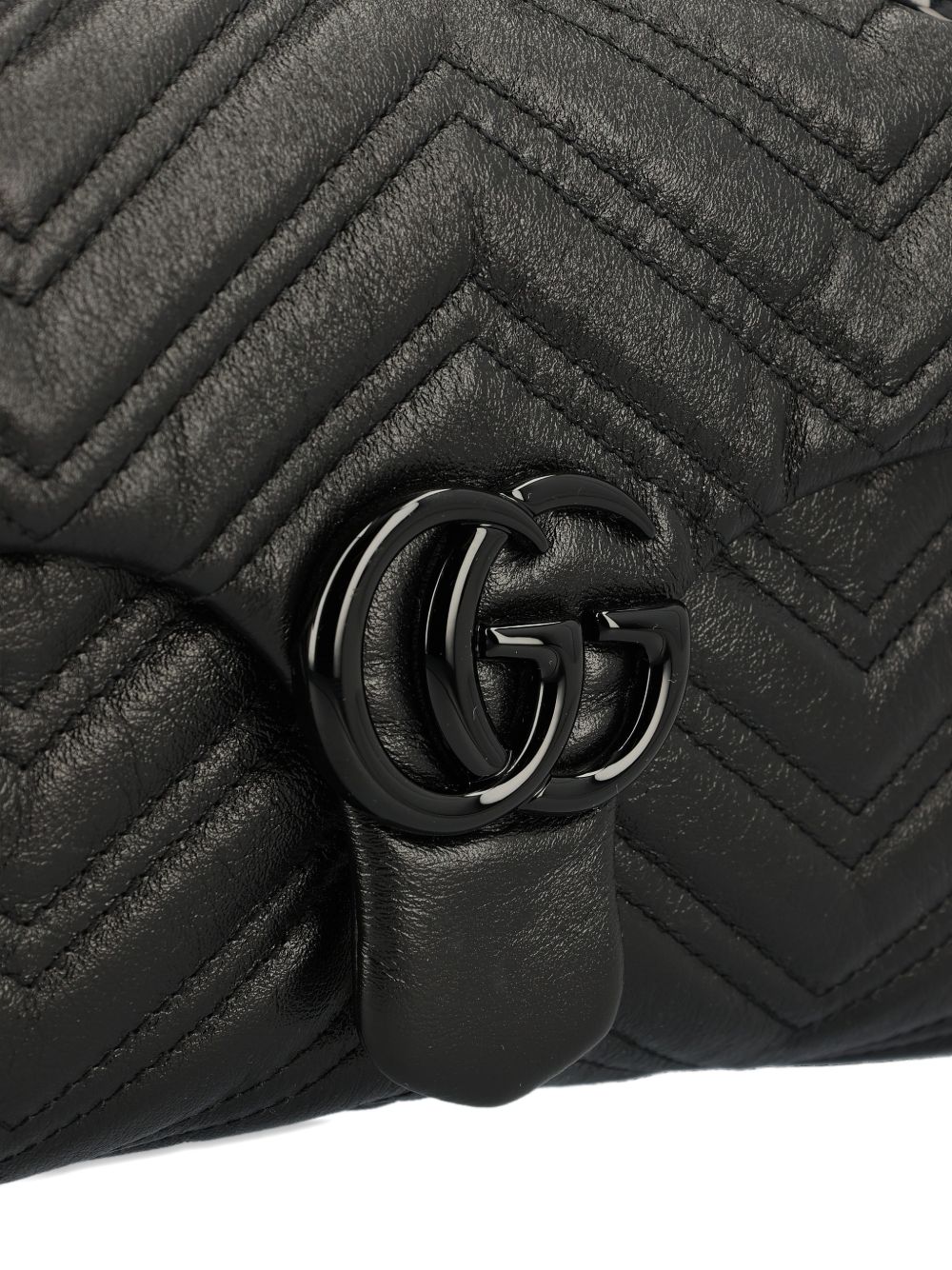 Gucci Women Gg Marmont Leather Shoulder Bag