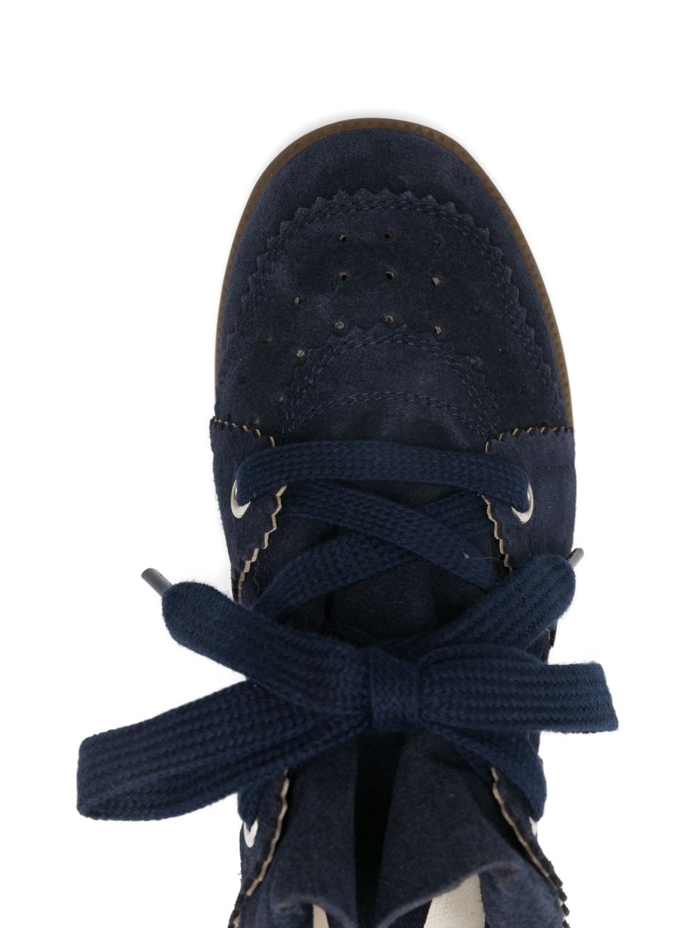 Isabel Marant Women Bobby Leather Sneakers