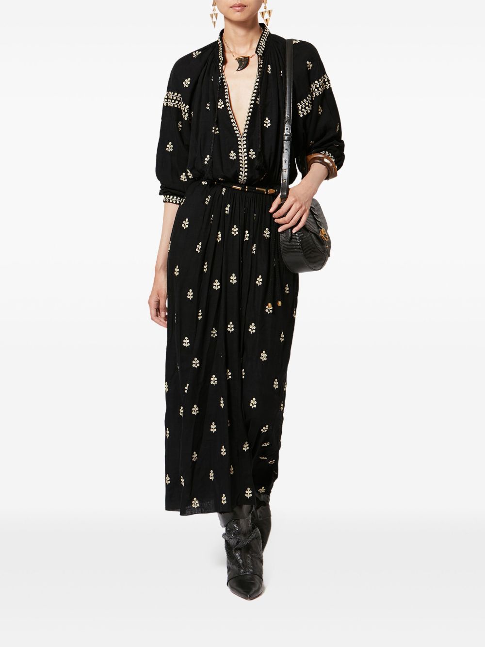 Isabel Marant Women Rodilia Silk Long Dress