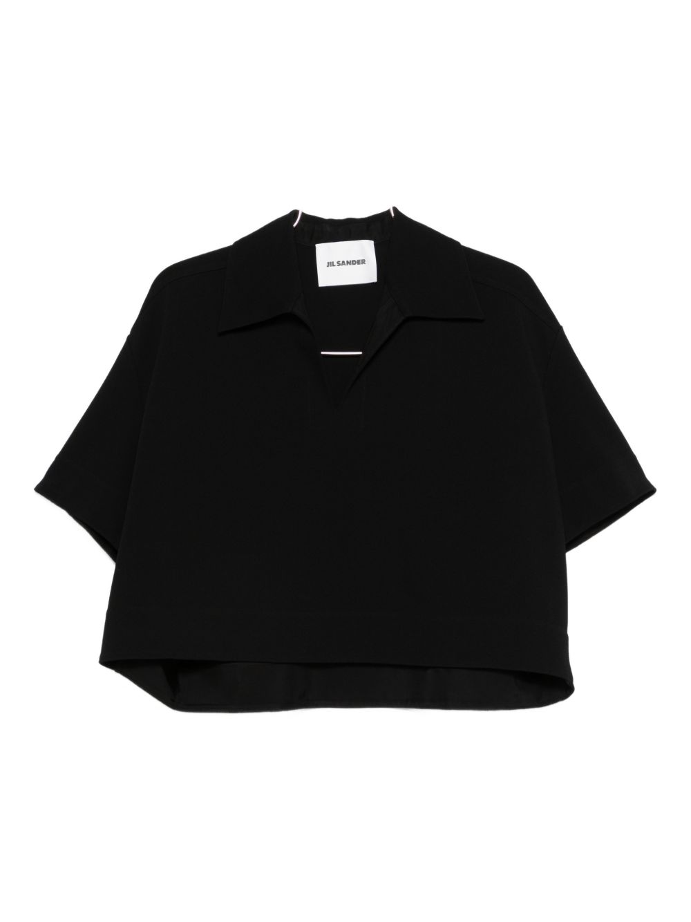 Jil Sander Women Cropped Polo Shirt