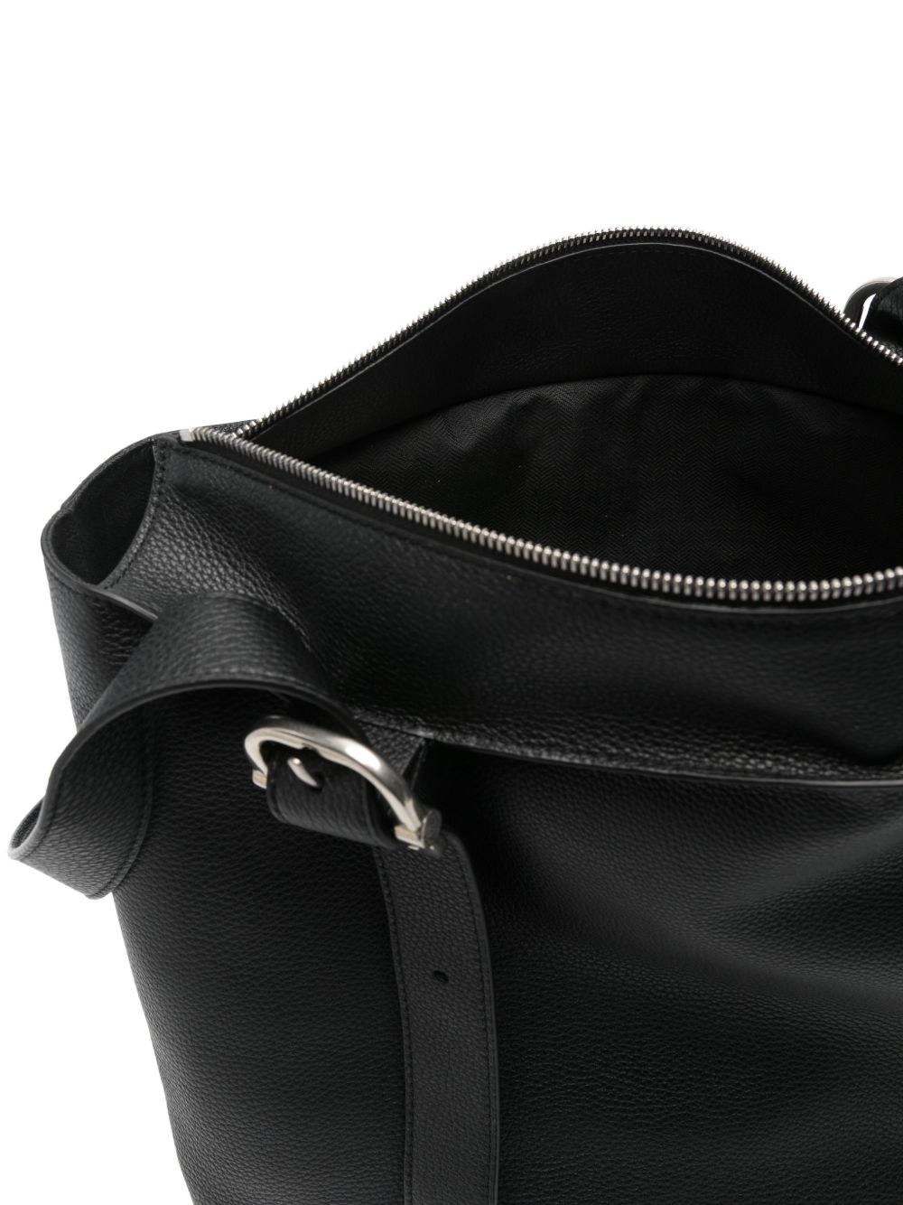 Loewe Men Loop Zipped Leather Tote