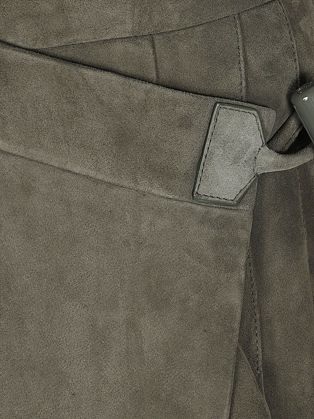 Loewe Women Suede Mini Skirt