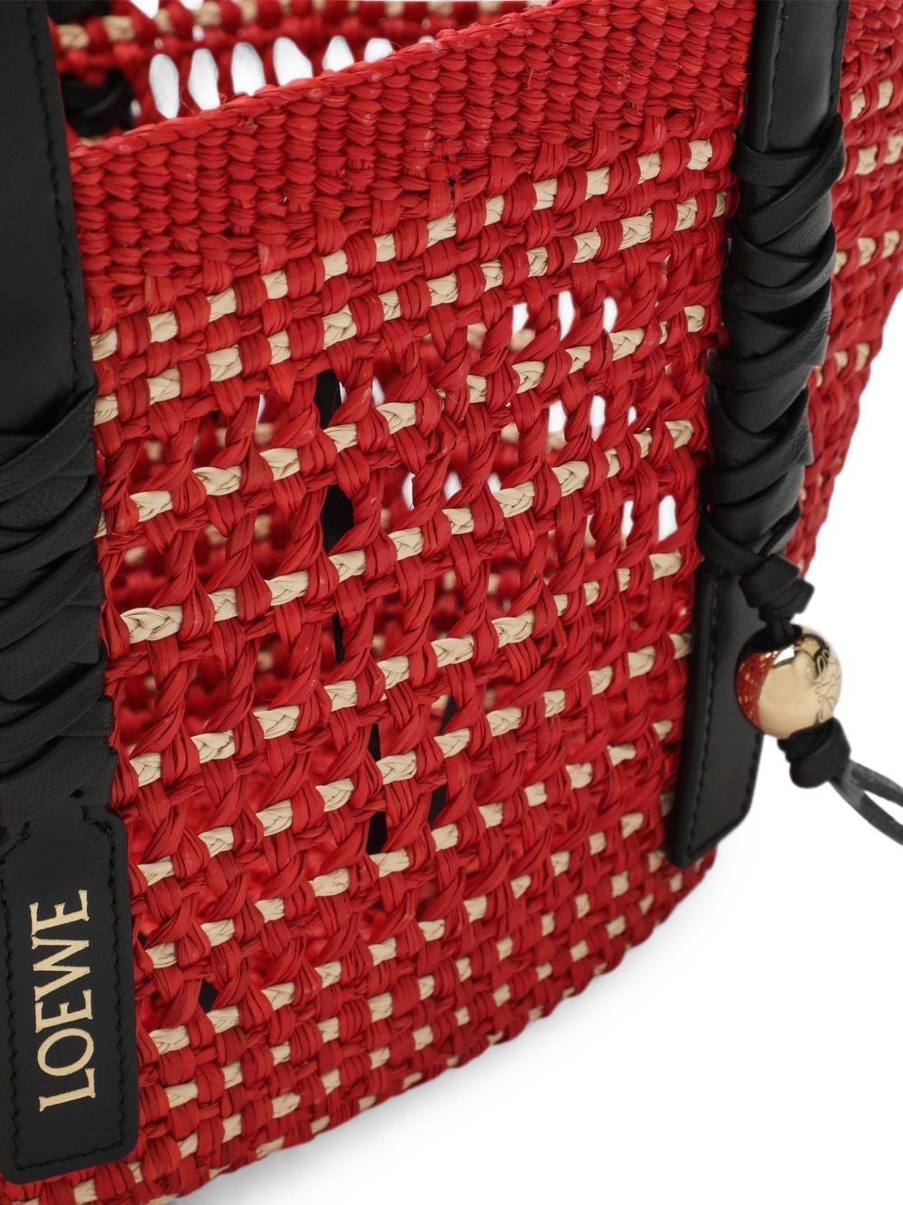 Loewe Paula's Ibiza Women Braid Small Rafia Tote
