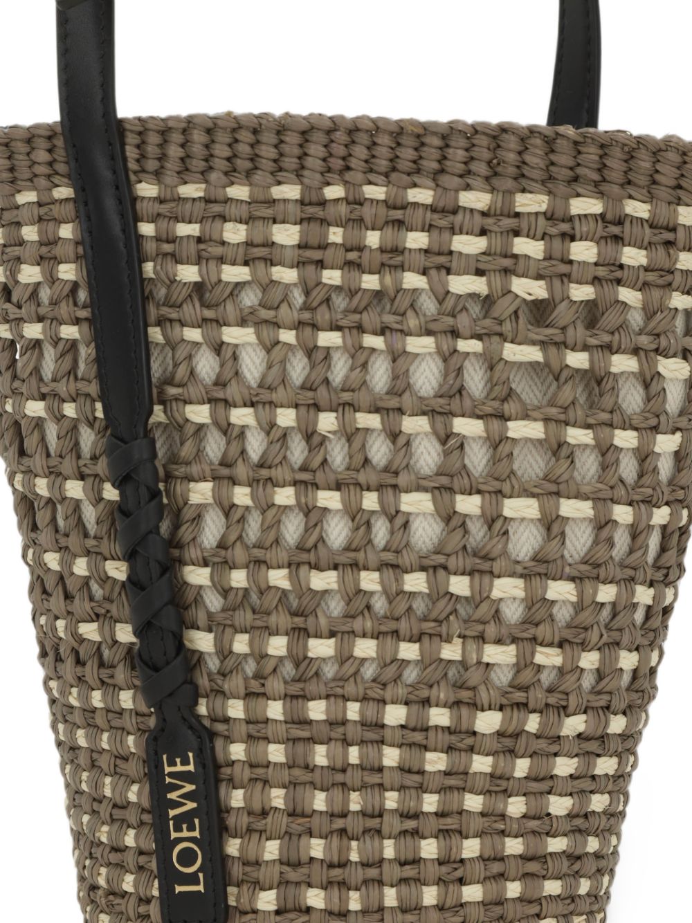 Loewe Paula's Ibiza Women Braid Rafia Bucket Bag