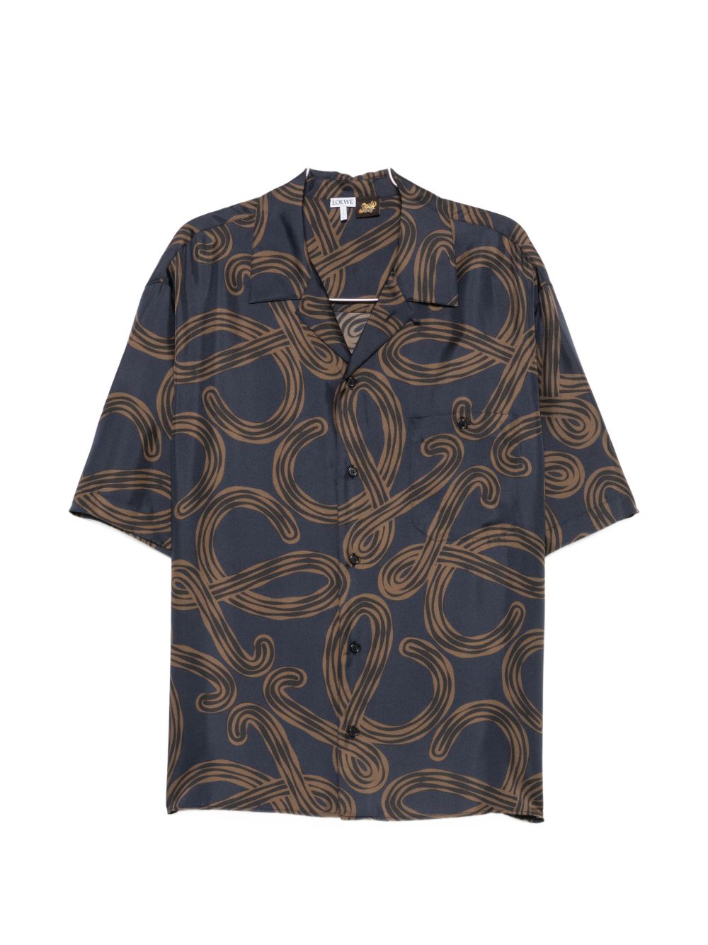 Loewe Paula's Ibiza Men Printed Silk Shirt