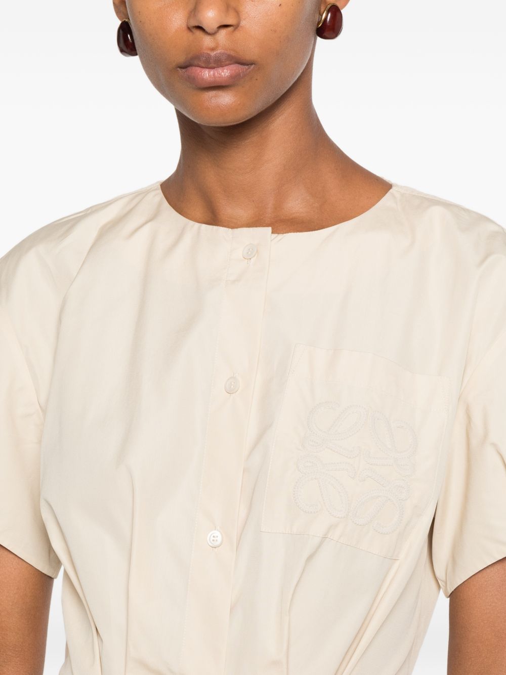 Loewe Paula's Ibiza Women Cotton Short Dress