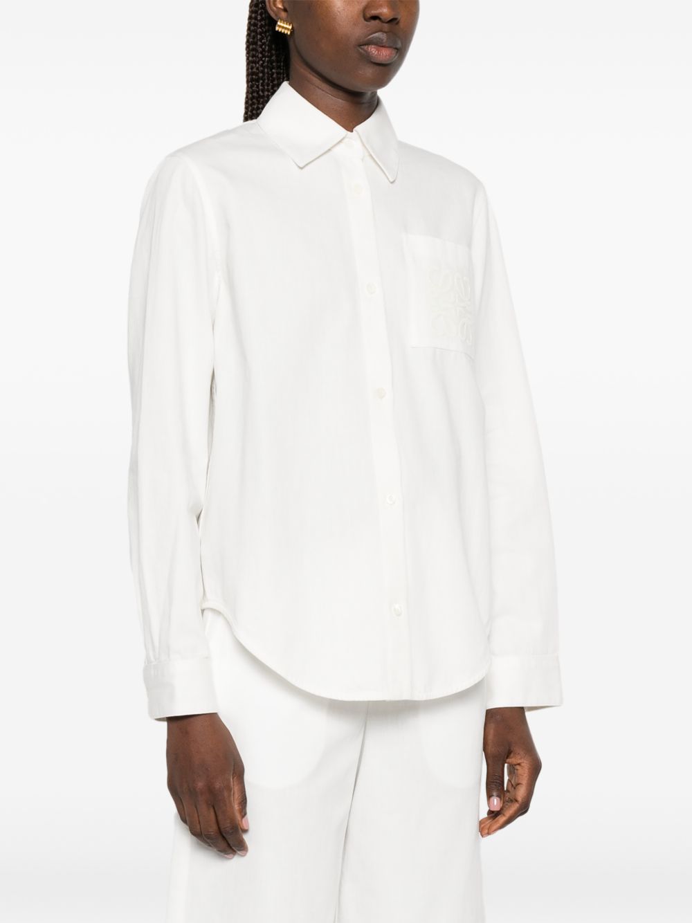 Loewe Paula's Ibiza Women Denim Cotton Shirt