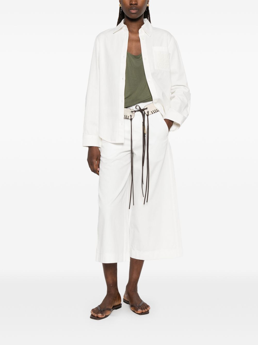 Loewe Paula's Ibiza Women Denim Cotton Shirt