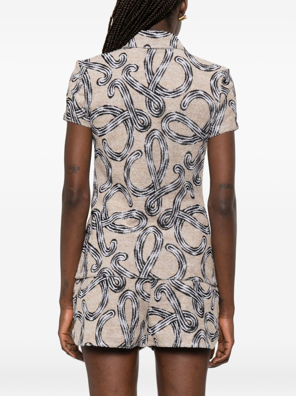 Loewe Paula's Ibiza Women Cotton Blend Printed Shirt
