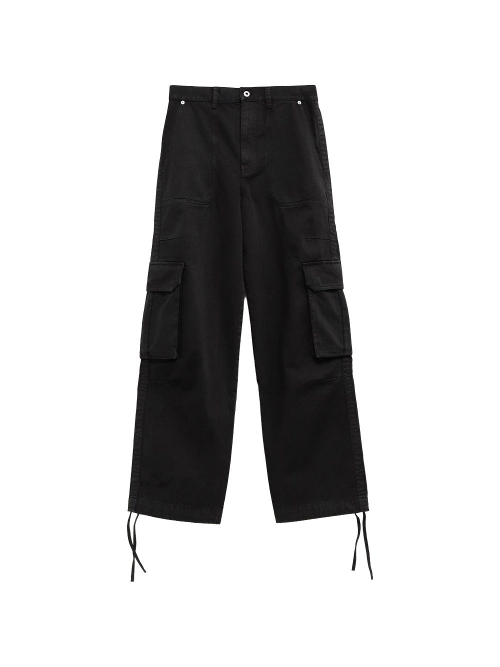 Loewe Men Cotton Cargo Trousers