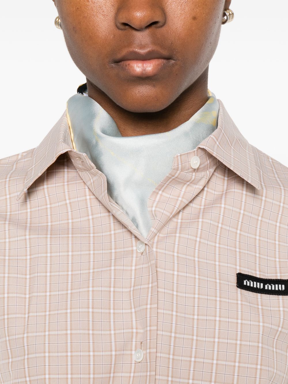 Miu Miu Women Cotton Shirt