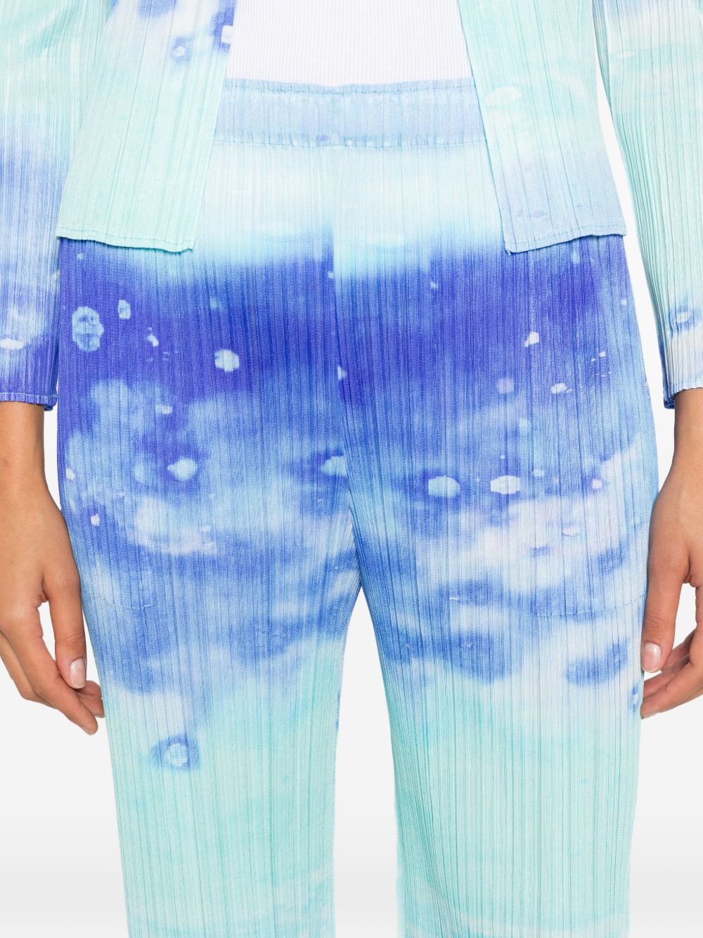 Pleats Please Issey Miyake Women Pleated Trousers