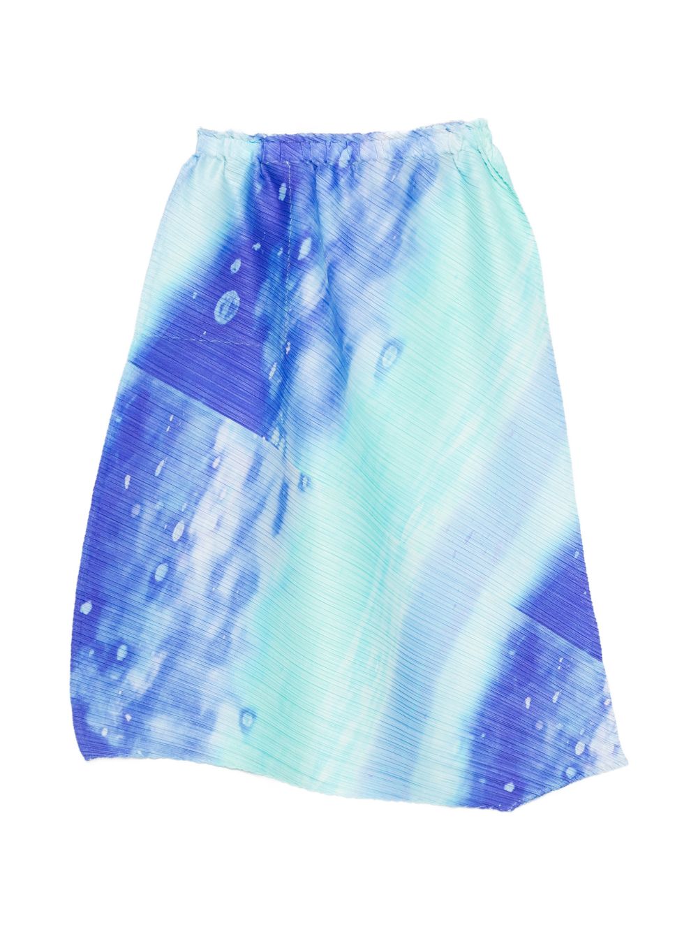 Pleats Please Issey Miyake Women Pleated Asymmetric Skirt