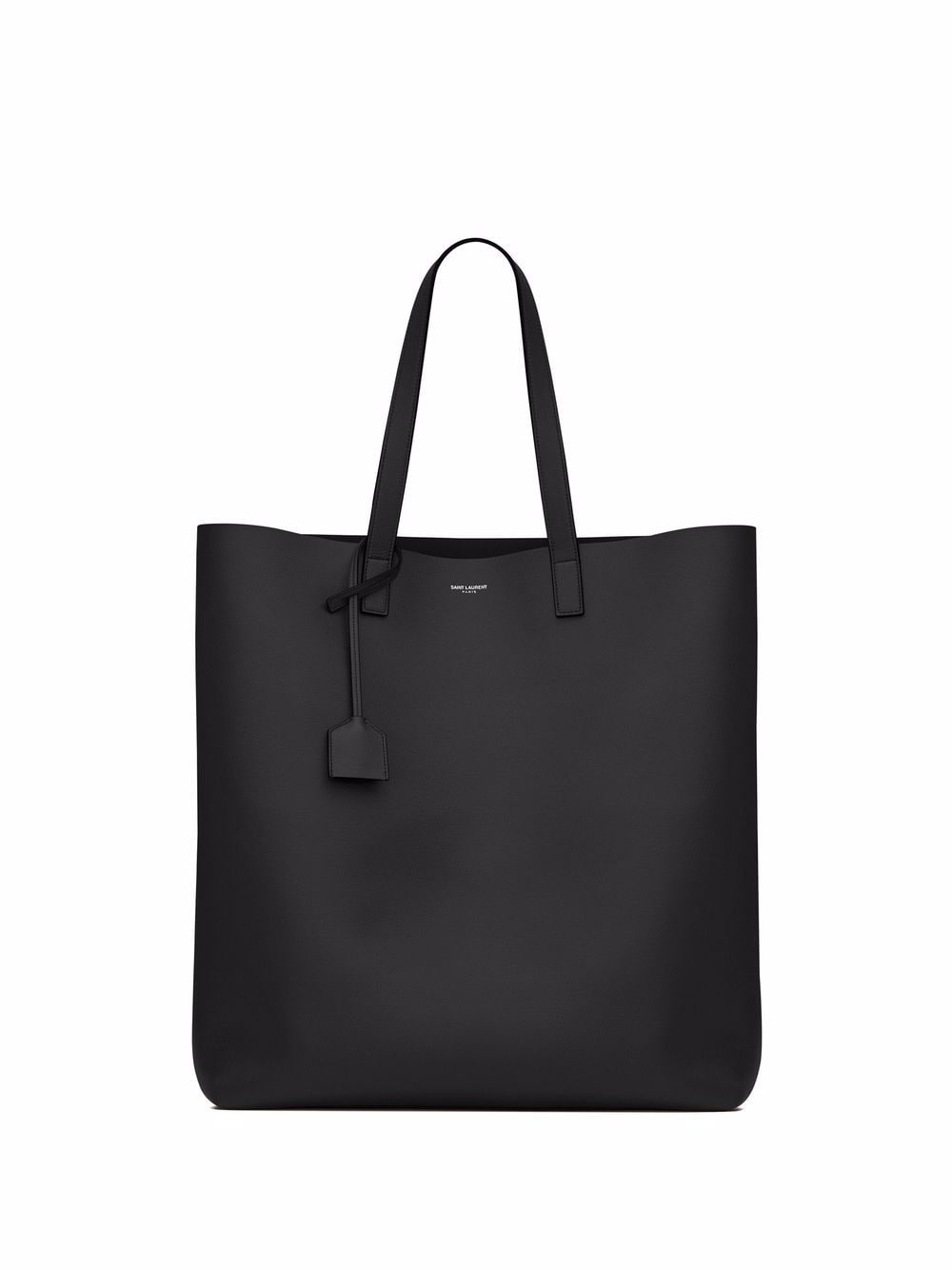 Saint Laurent Men Bold Leather Tote Bag