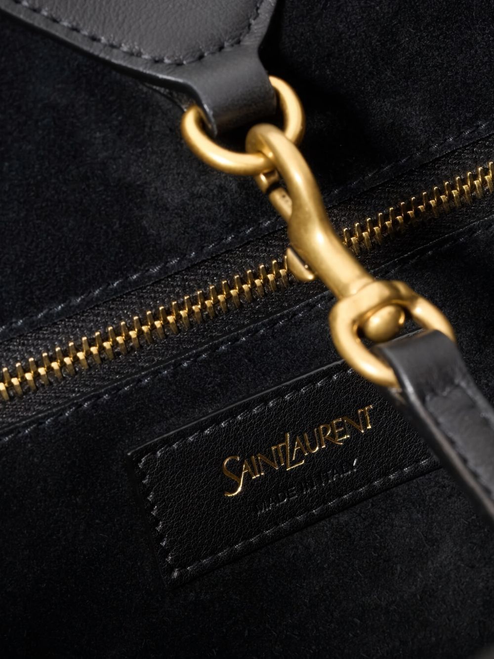 Saint Laurent Women Y Large Leather Tote Bag