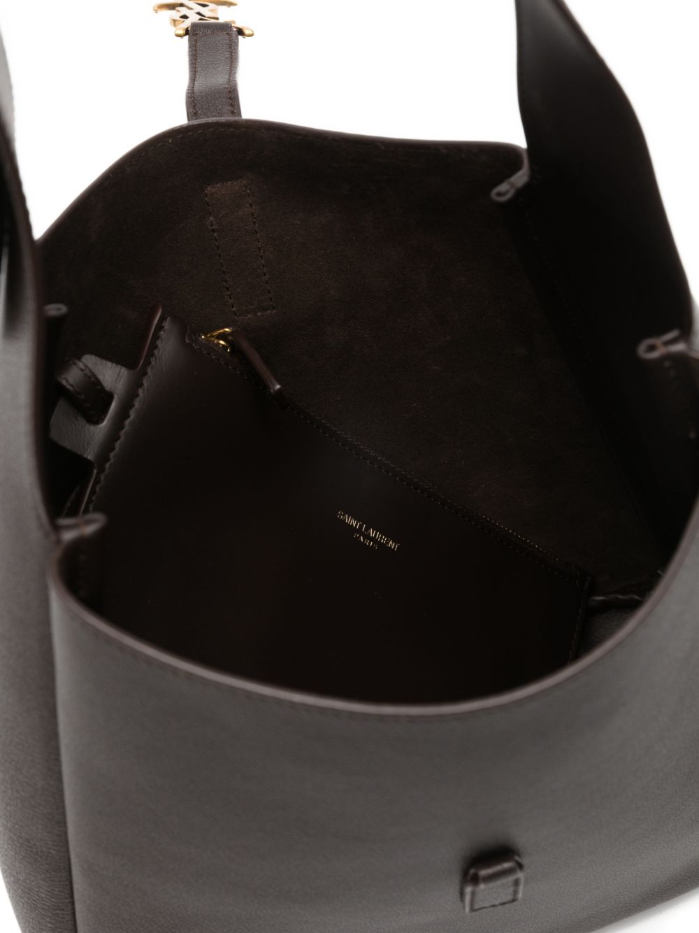 Saint Laurent Women Le 5 À 7 Small Leather Shoulder Bag