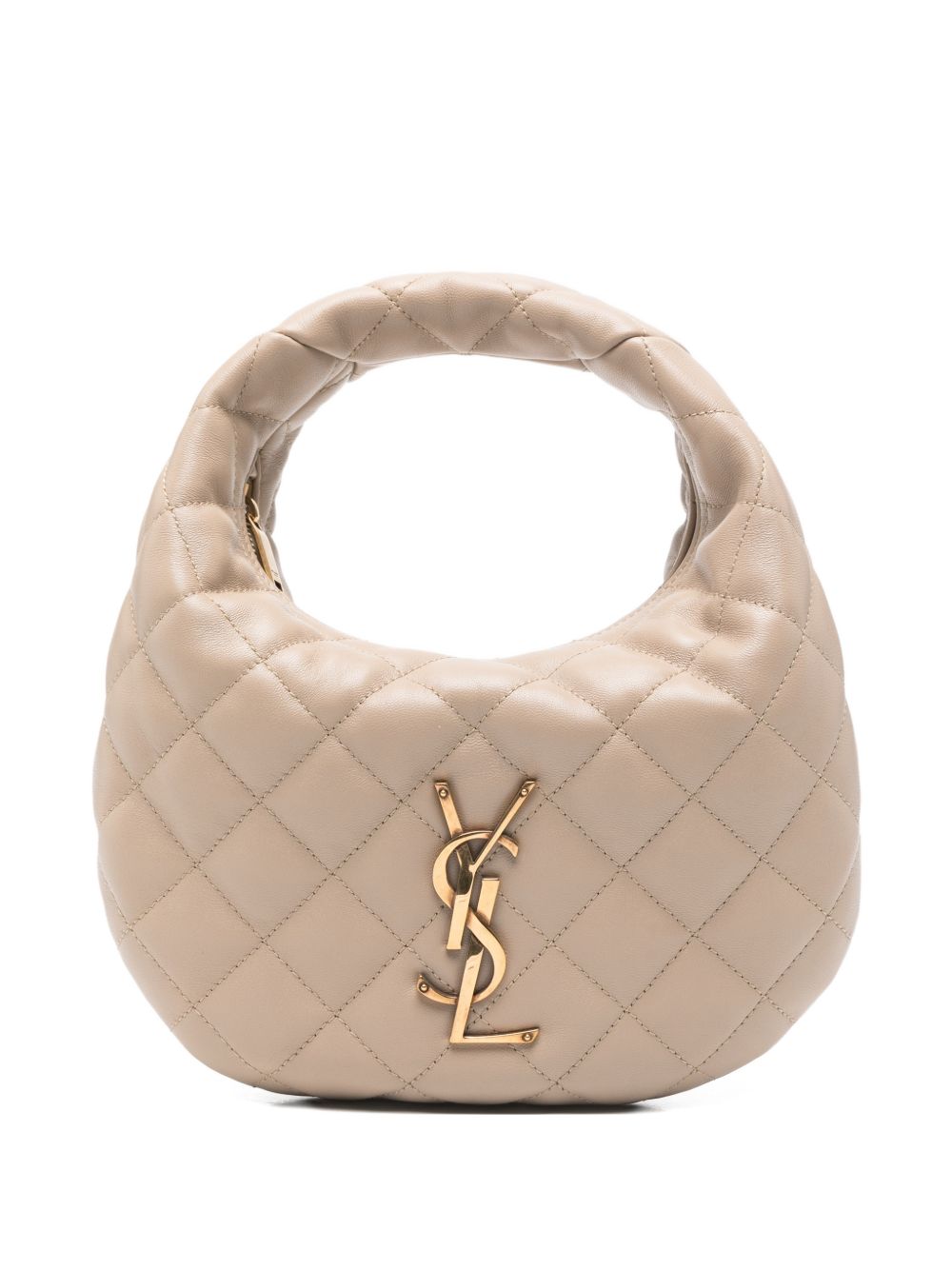 Saint Laurent Women Icarino Leather Hobo Bag