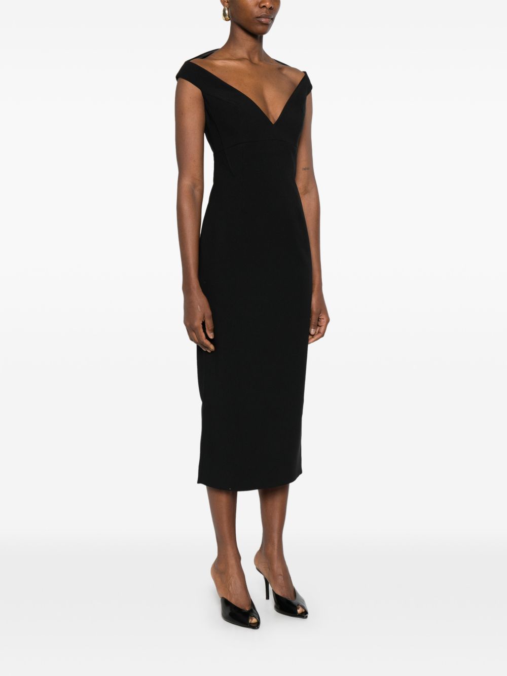 Solace London Women Monica Midi Dress
