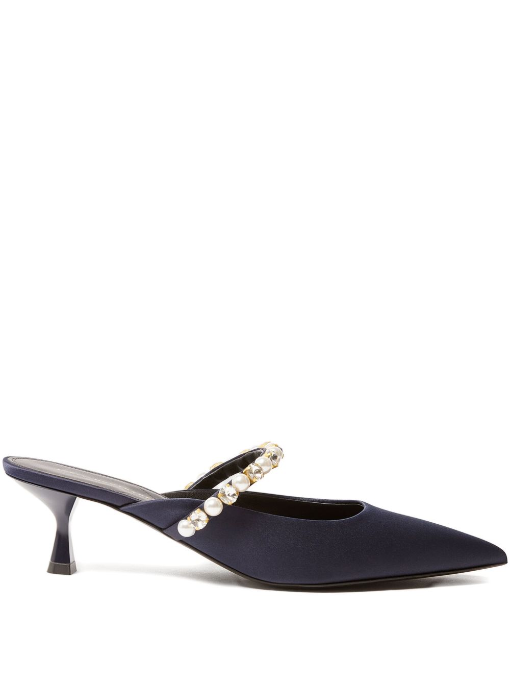 Stella Mccartney Women Elsa Pearl And Crystal Mules