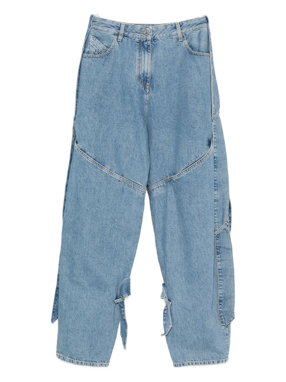 The Attico Women Denim Cotton Jeans