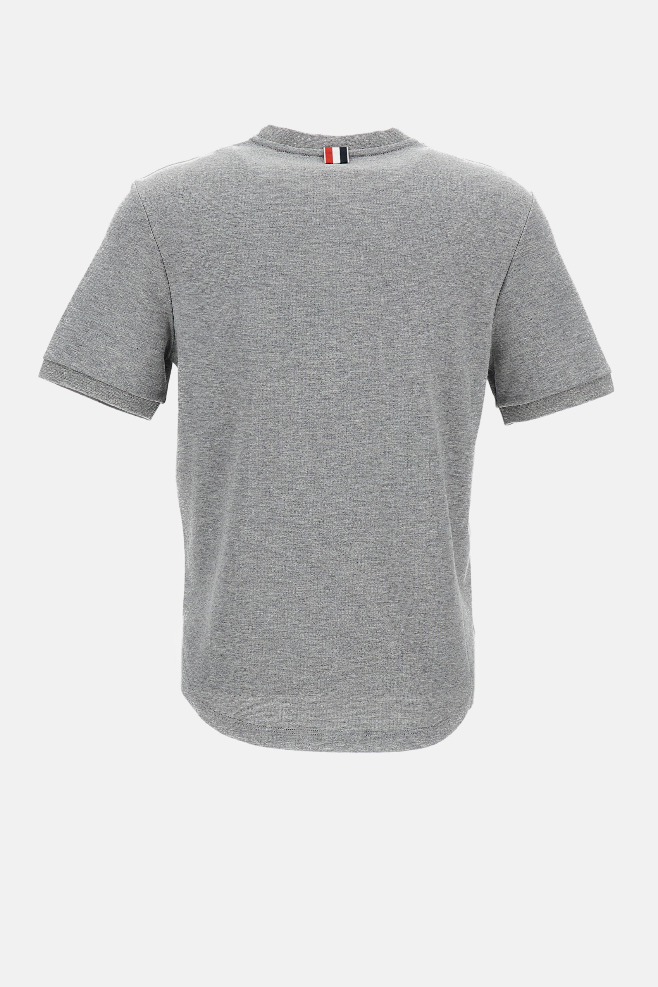 Thom Browne Women Cotton Milano Pocket Tee