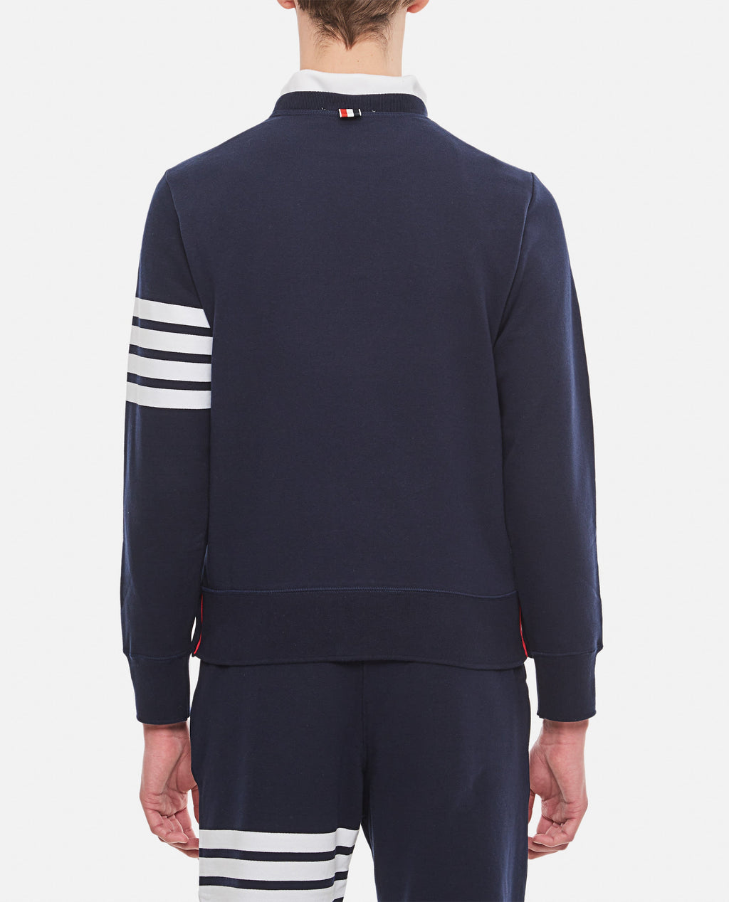 Thom Browne Men Classic Sweatshirt In Classic Loopback 4 Bar