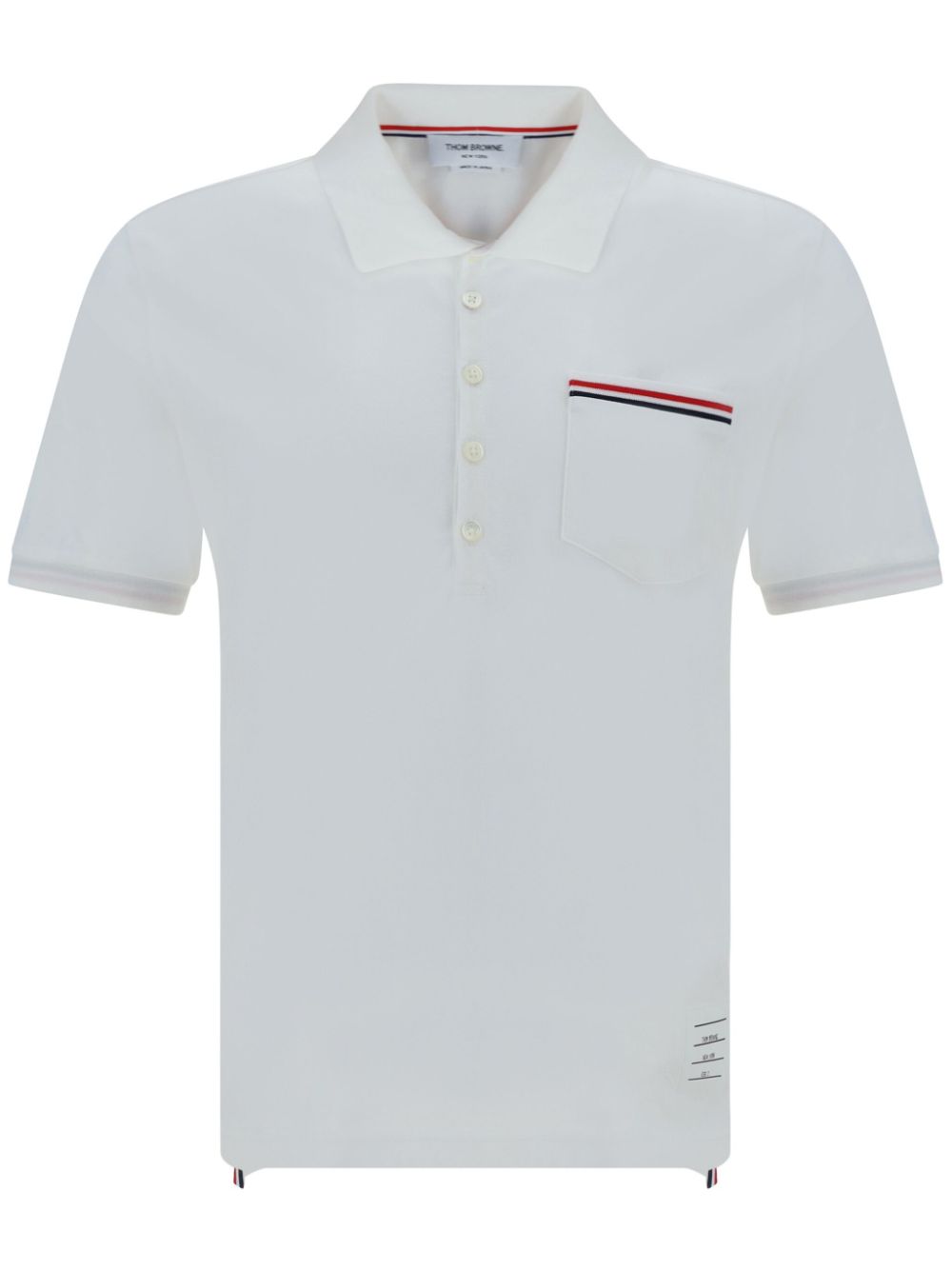 Thom Browne Men Cotton Polo Shirt