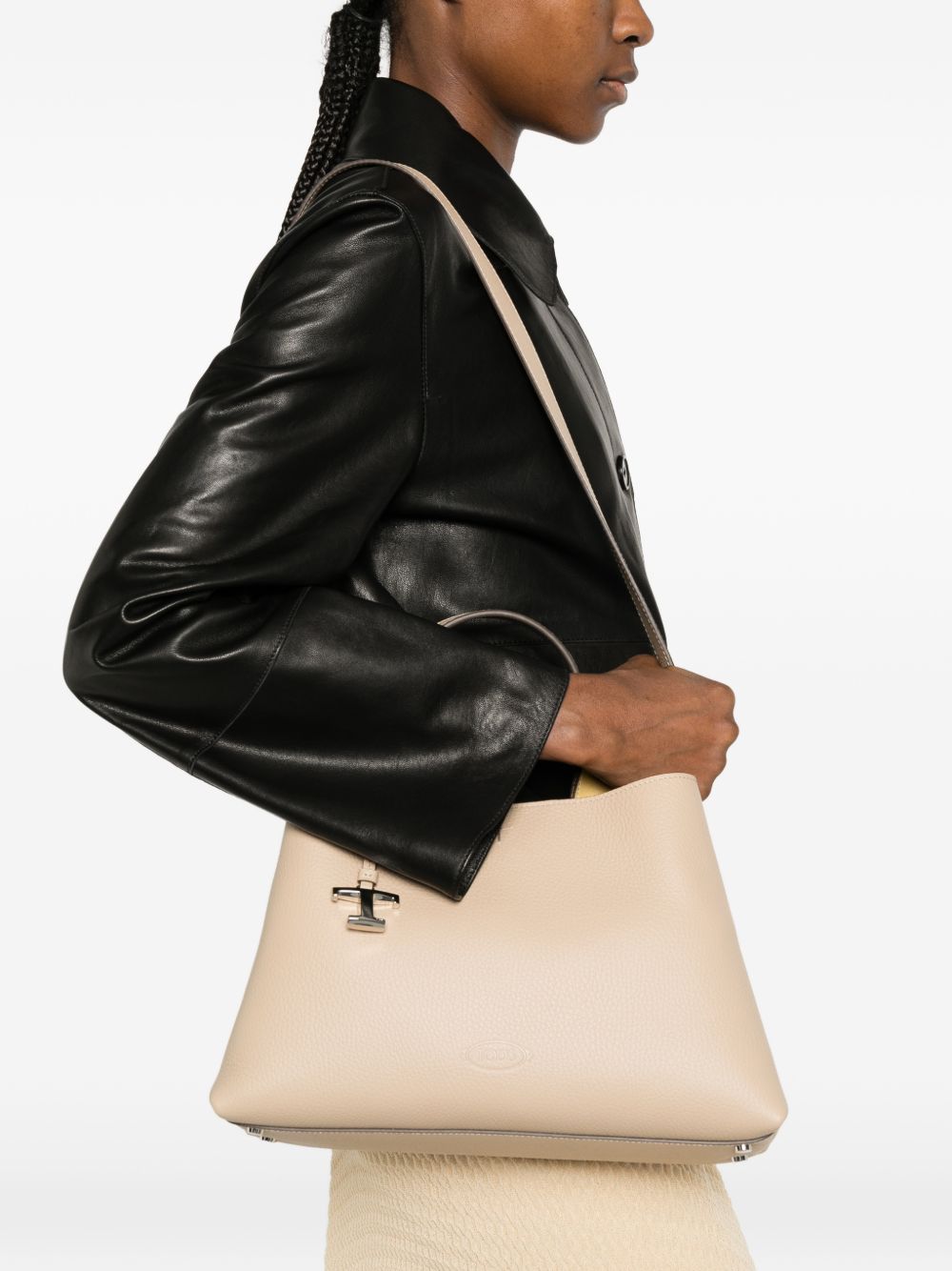 Tod's Women Small Leather Tote Bag