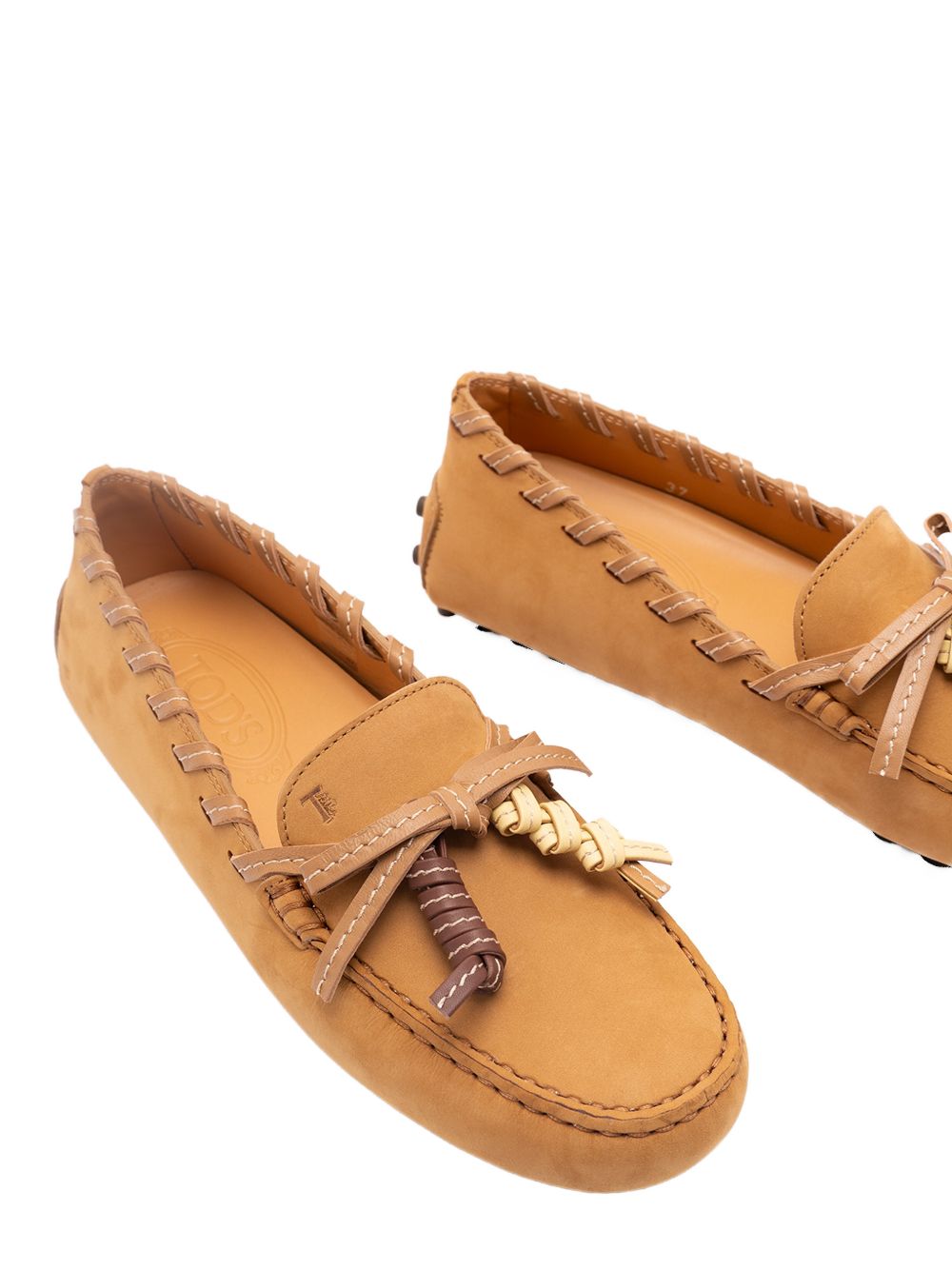 Tod's Women Gommino Suede Leather Loafers