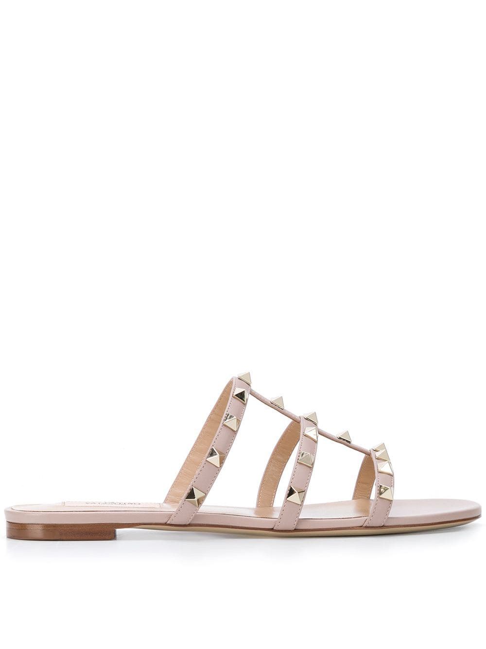 Valentino Garavani Women Rockstud Leather Sandals