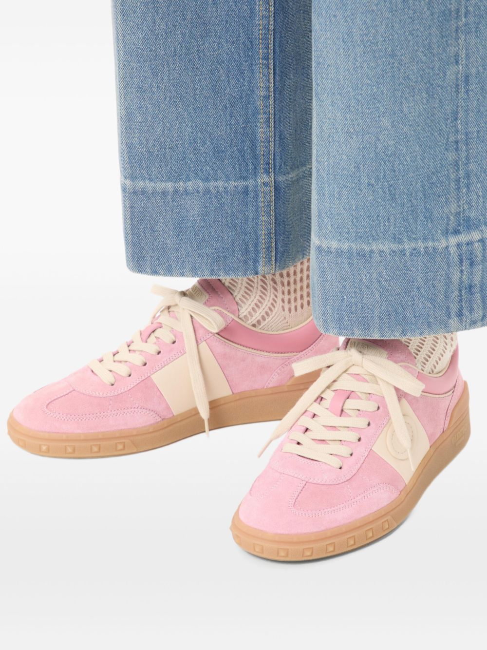 Valentino Garavani Women Upvillage Leather Sneakers
