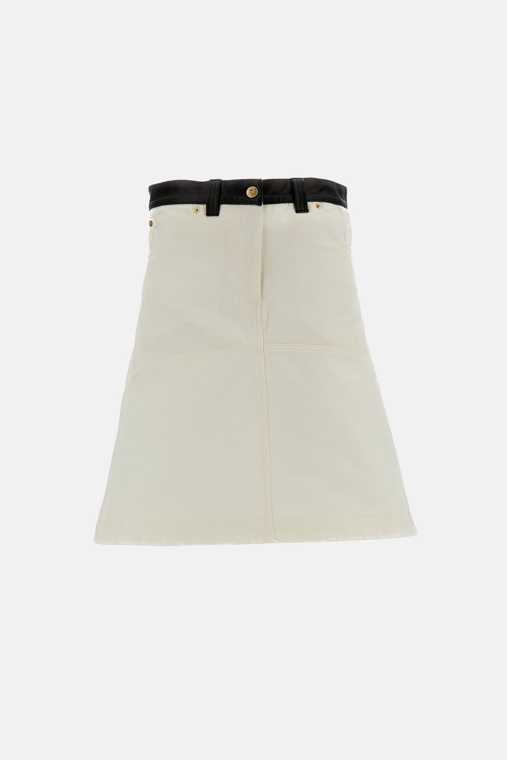 Wales Bonner Women Cotton Denim Skirt