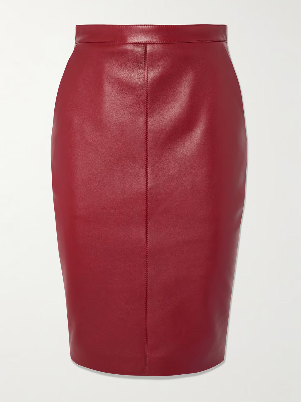 Saint Laurent Women Leather Skirt