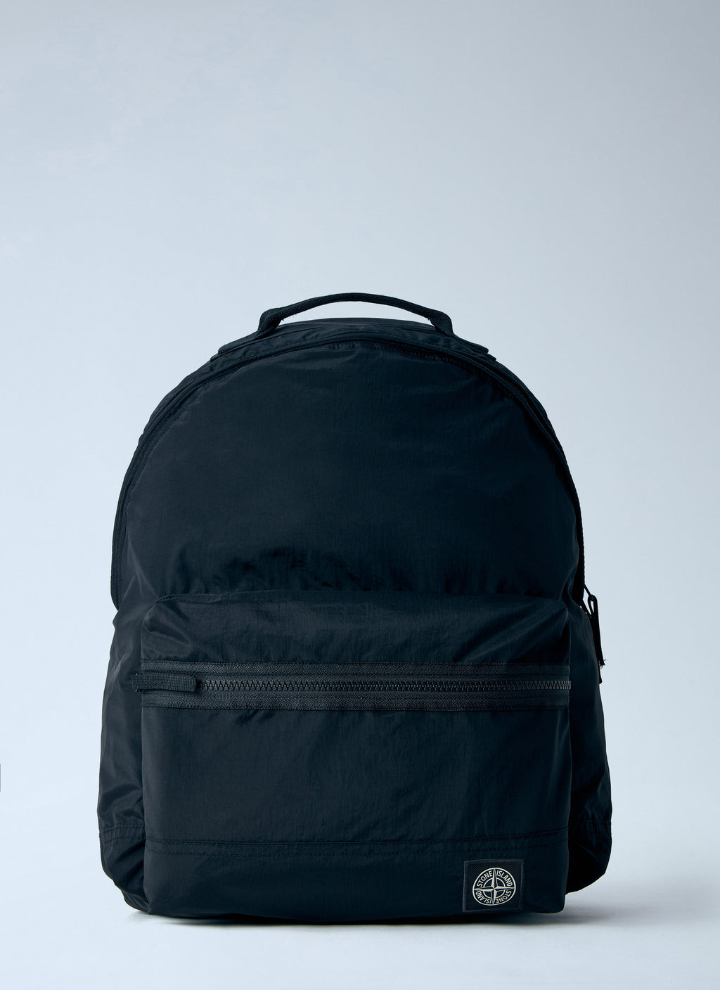 Stone Island Men Nylon Backpack With Front Zip Pocket