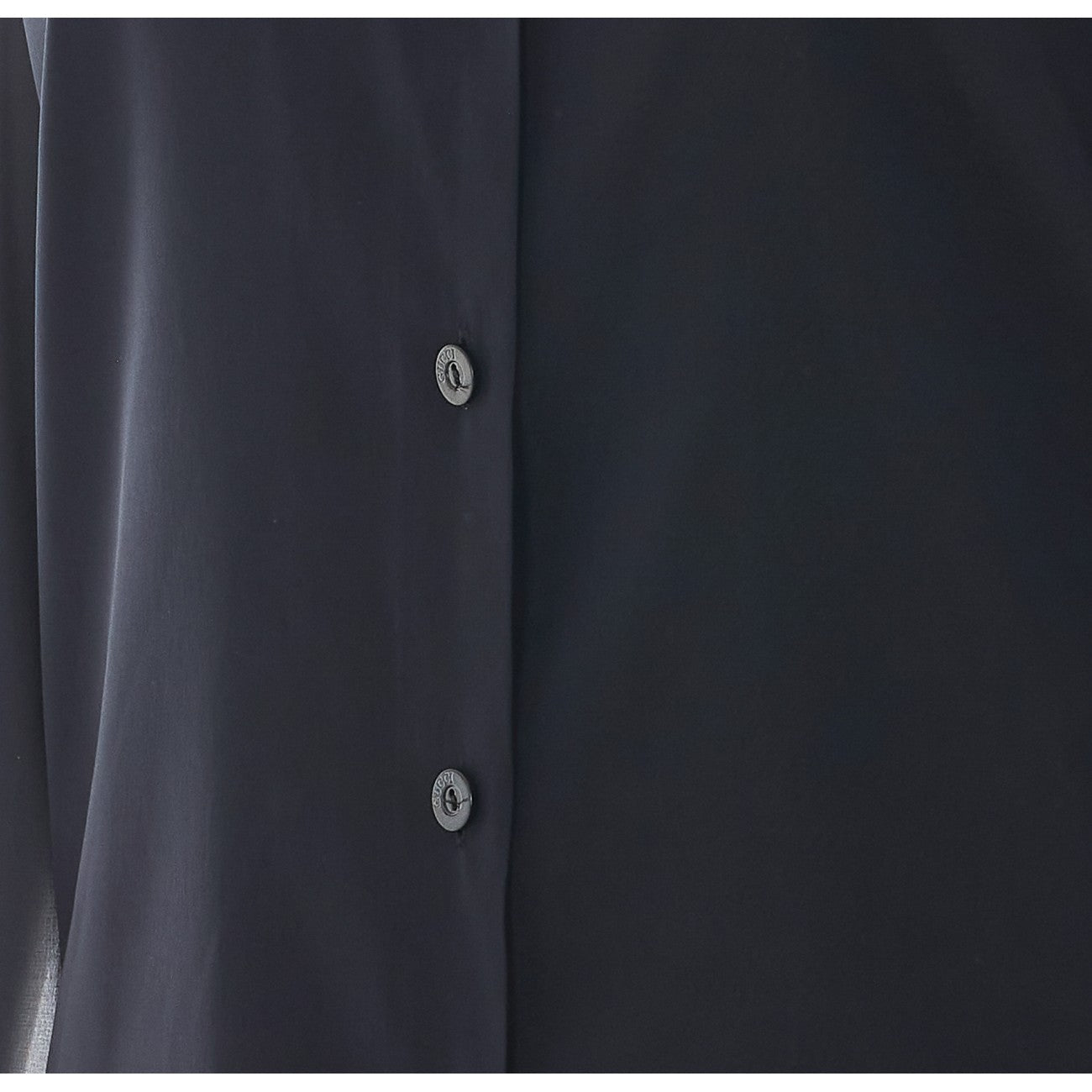 Gucci Women Stretch Silk Chiffon Shirt