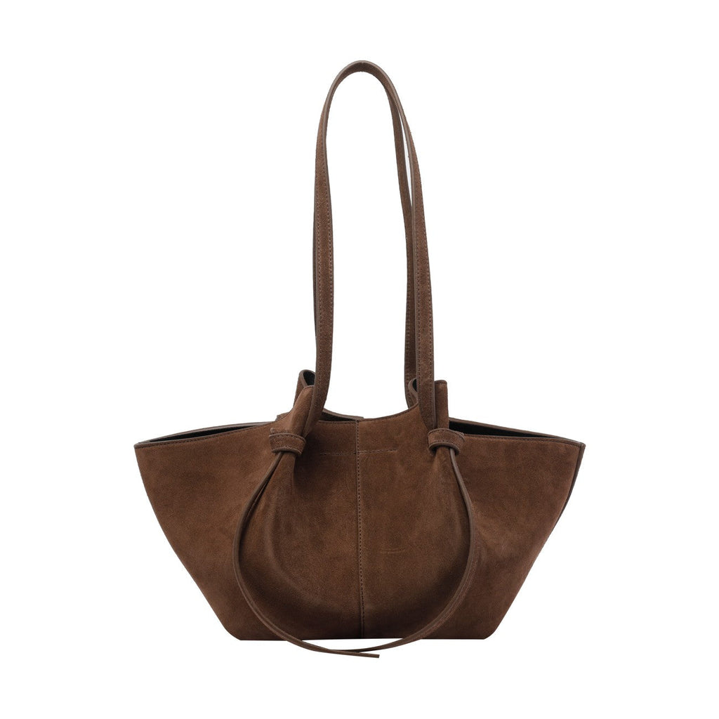 Yuzefi Women Suede Mochi Shoulder Bag