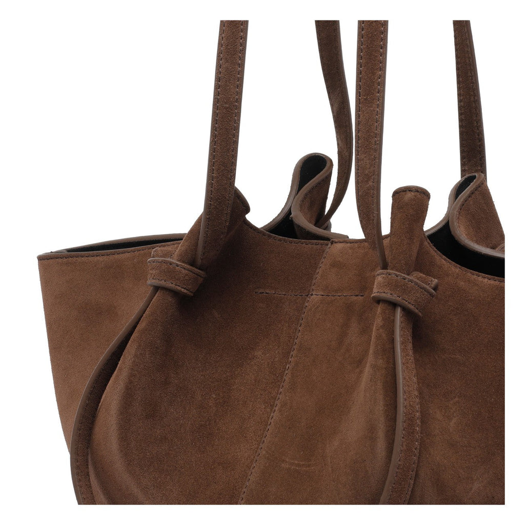 Yuzefi Women Suede Mochi Shoulder Bag