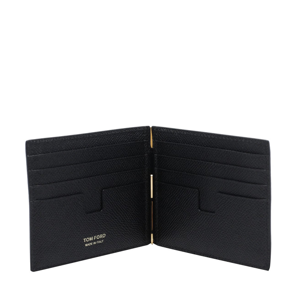 Tom Ford Men T Line Money Clip Wallet